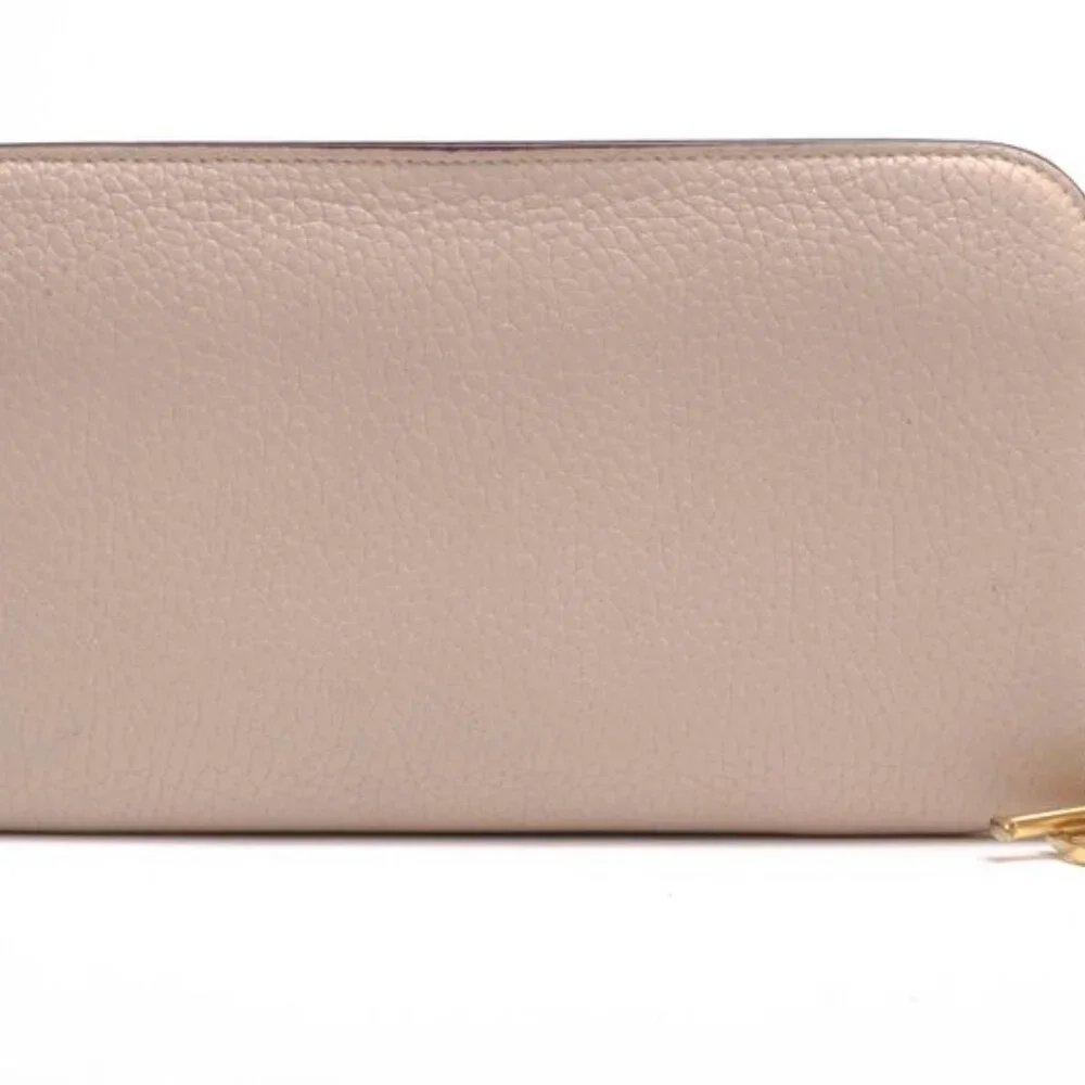 Christian Dior Wallet Women Leather Beige trl Iss Imo